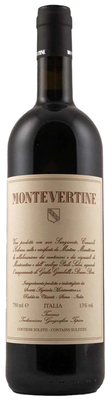 Montevertine Toscana Rosso 2021  Front Bottle Shot
