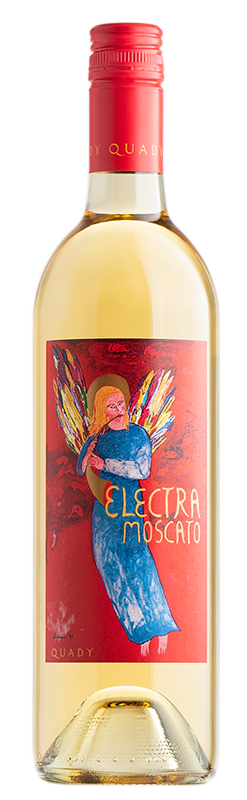 Quady Electra Moscato 2022  Front Bottle Shot
