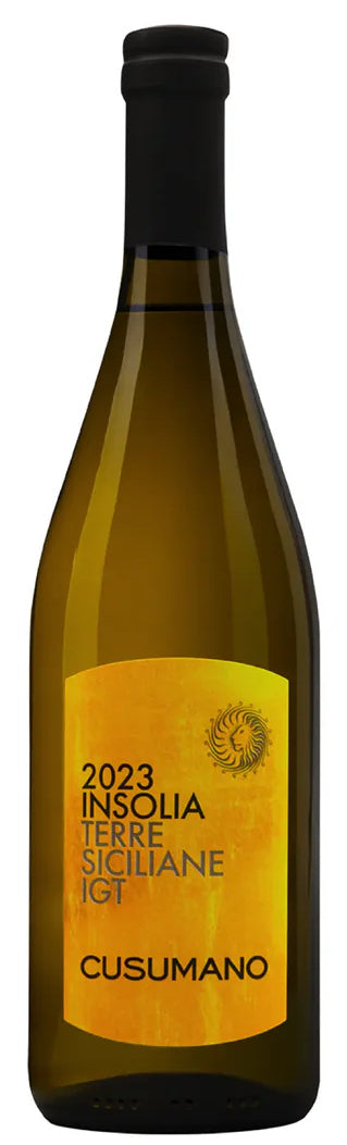 Cusumano Insolia 2023  Front Bottle Shot