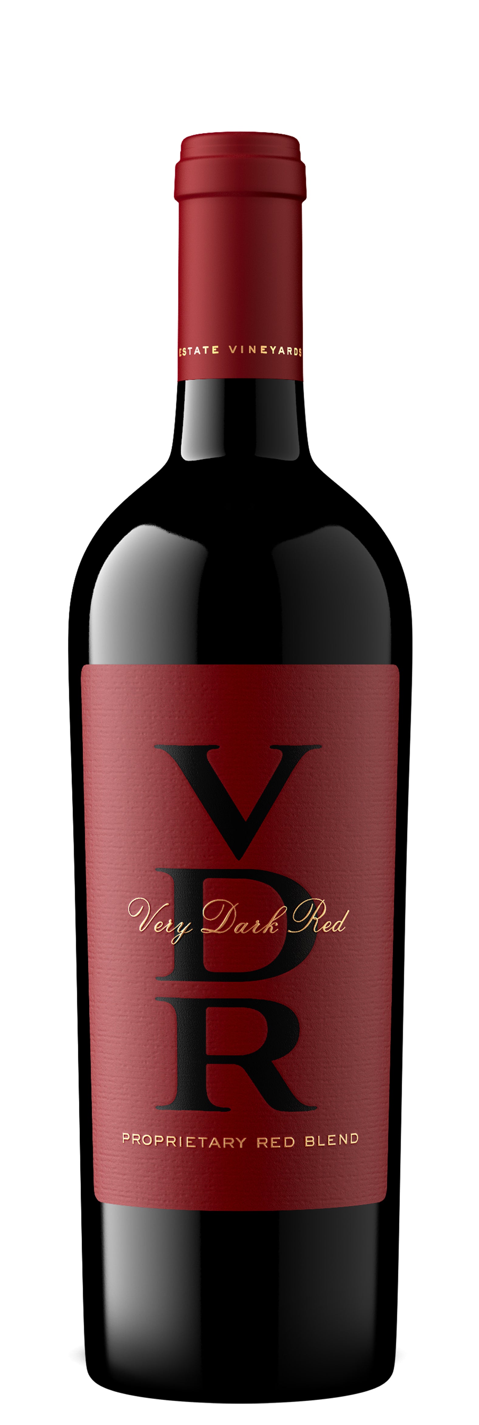 VDR Very Dark Red 2022  Front Bottle Shot