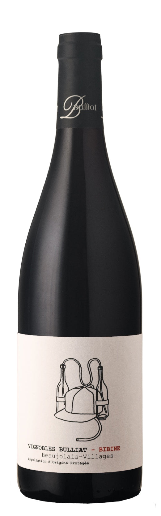 Domaine Bulliat Beaujolais Villages Bibine 2023  Front Bottle Shot