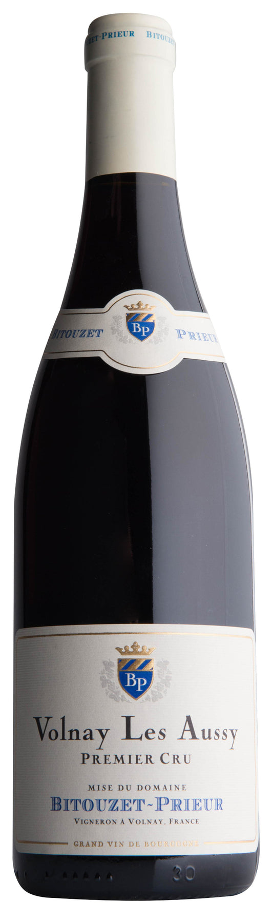 Domaine Bitouzet-Prieur Volnay Les Aussy Premier Cru 2020  Front Bottle Shot