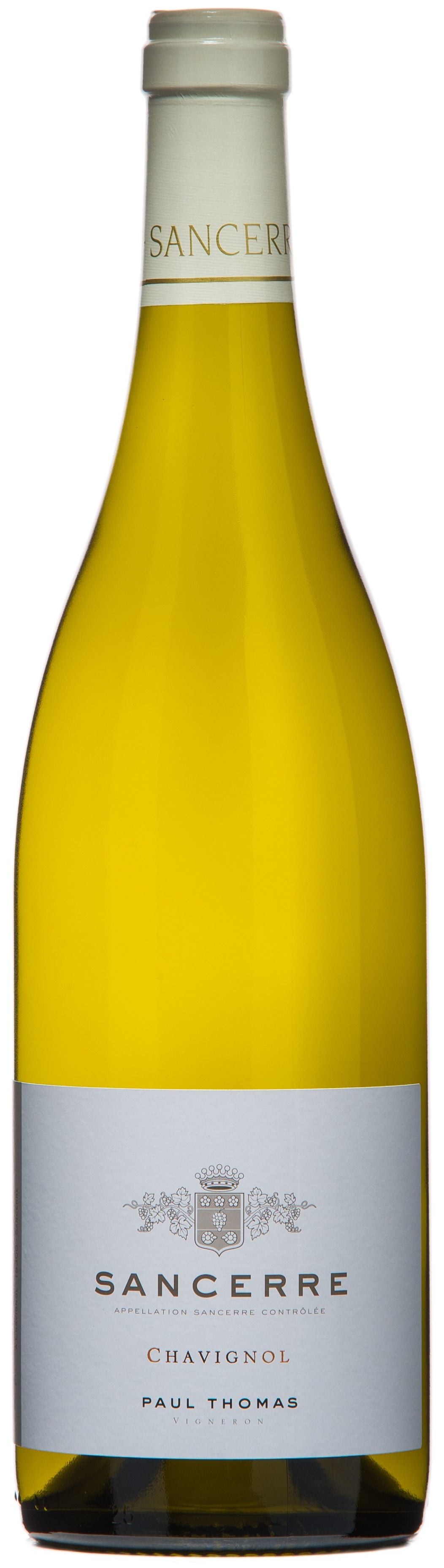 Domaine Paul Thomas Sancerre Chavignol Blanc 2023  Front Bottle Shot
