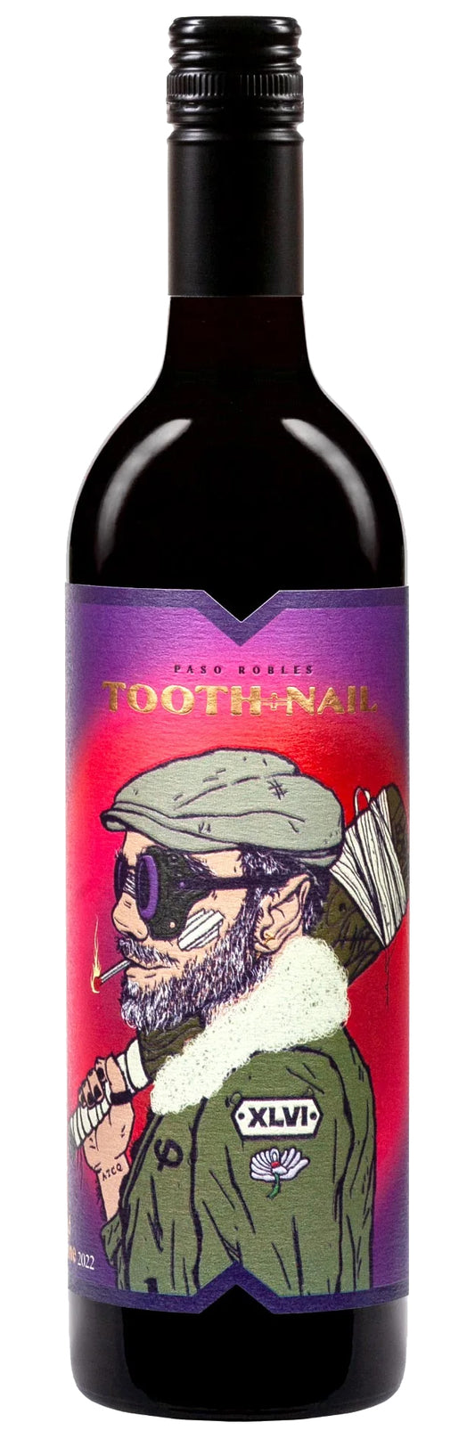 Tooth & Nail Red Blend 2022  Front Bottle Shot