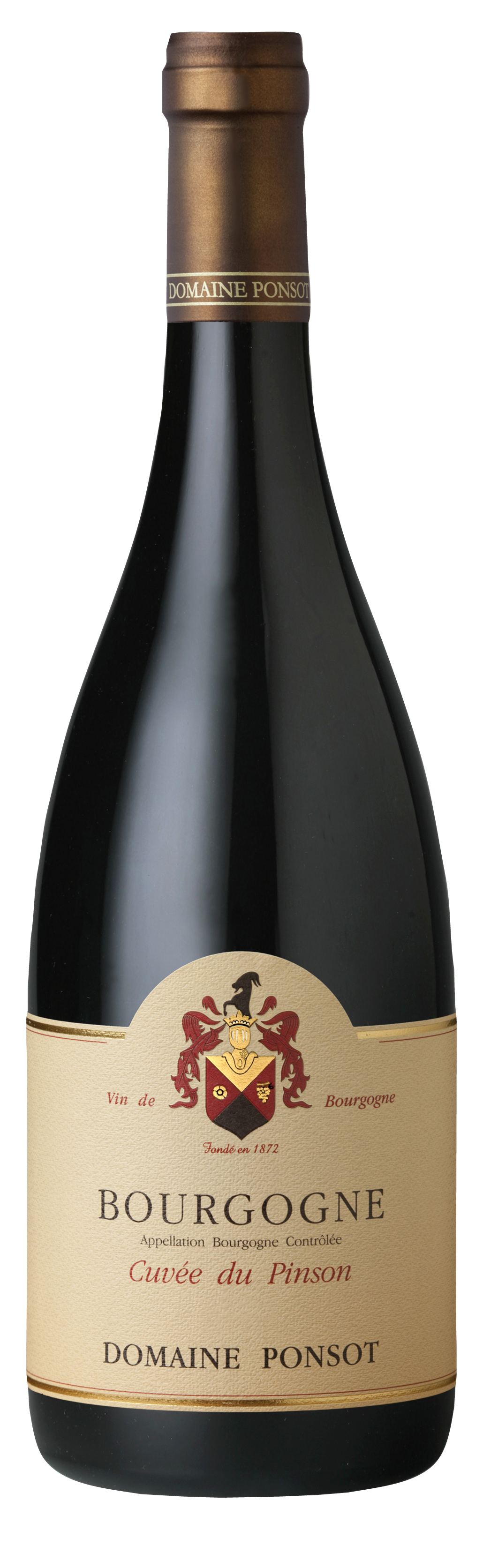 Domaine Ponsot Bourgogne Cuvee du Pinson 2021  Front Bottle Shot