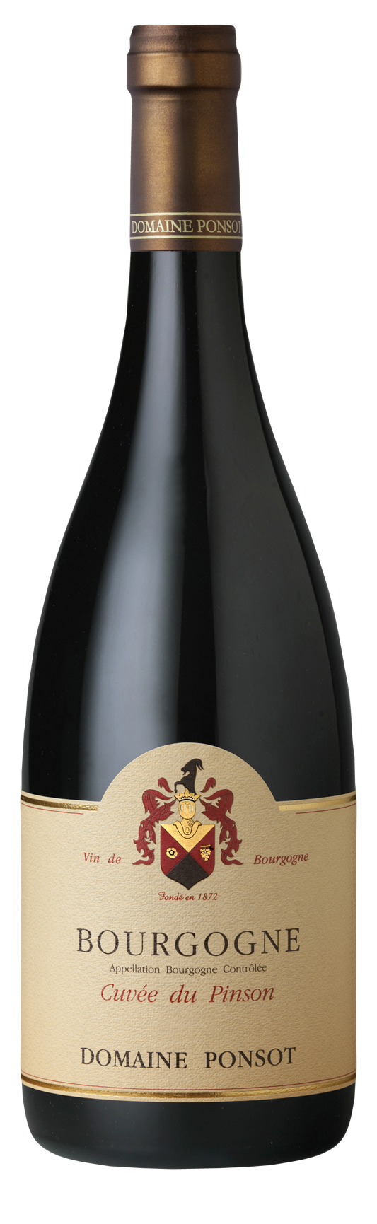 Domaine Ponsot Bourgogne Cuvee du Pinson 2021  Front Bottle Shot