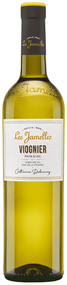 Les Jamelles Viognier 2023  Front Bottle Shot