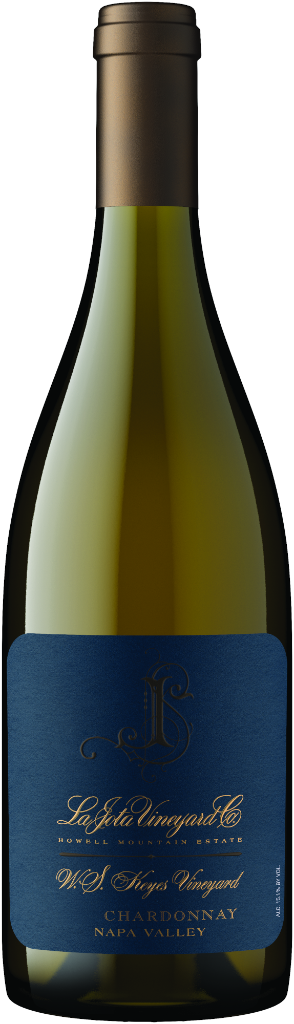 La Jota W.S. Keyes Chardonnay 2020  Front Bottle Shot