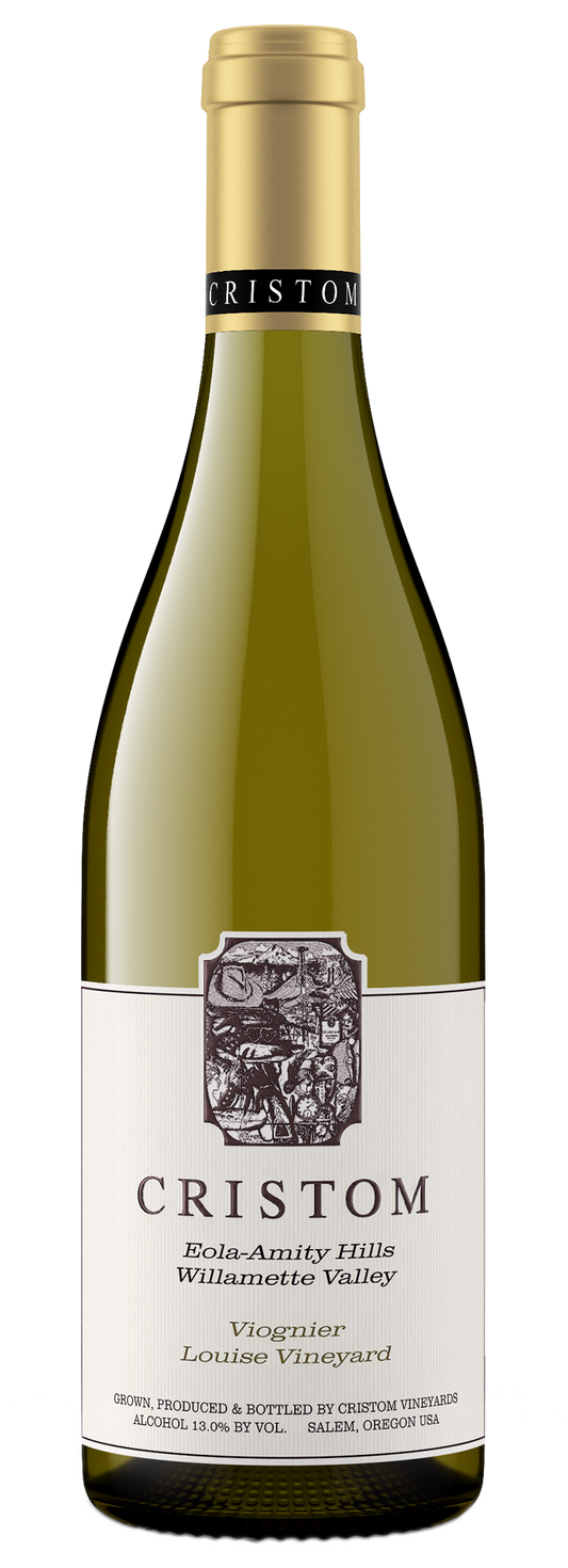 Cristom Louise Vineyard Viognier 2023  Front Bottle Shot