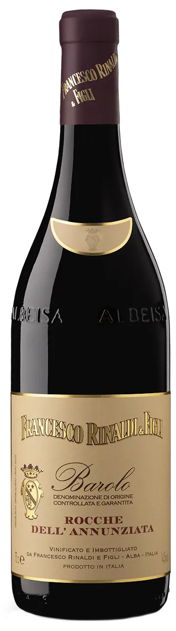 Francesco Rinaldi Barolo Rocche dell'Annunziata 2020  Front Bottle Shot