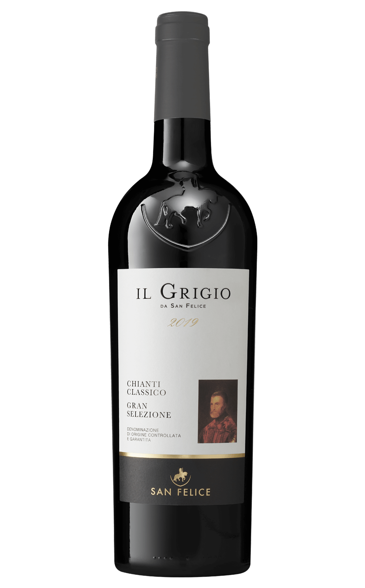 San Felice Il Grigio Chianti Classico Gran Selezione 2019  Front Bottle Shot
