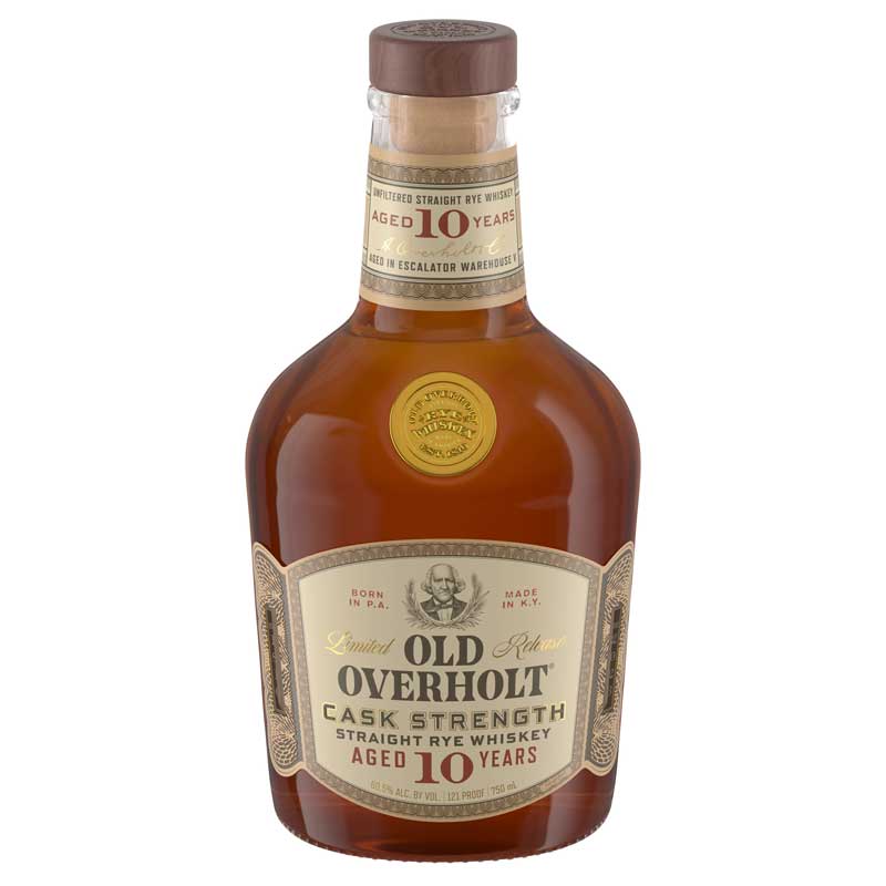 Old Overholt 10 Year Cask Strength Limited Release Rye Whiskey 750ml