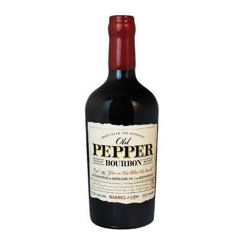 Old Pepper 10 Year Old Single Barrel Bourbon Whiskey