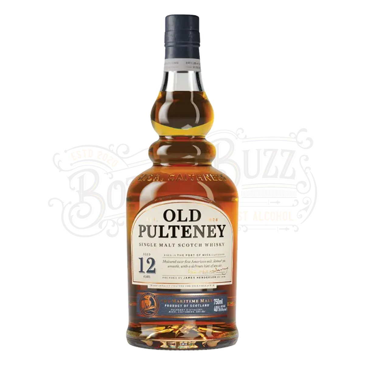 Old Pulteney Single Malt Scotch 12 Yr