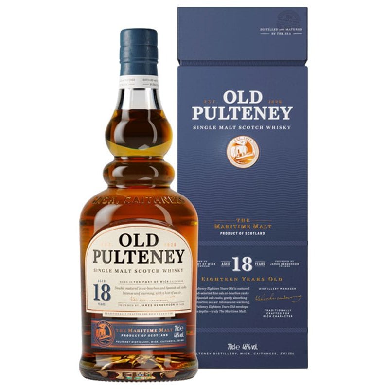 Old Pulteney 18 Year Single Malt Scotch Whisky