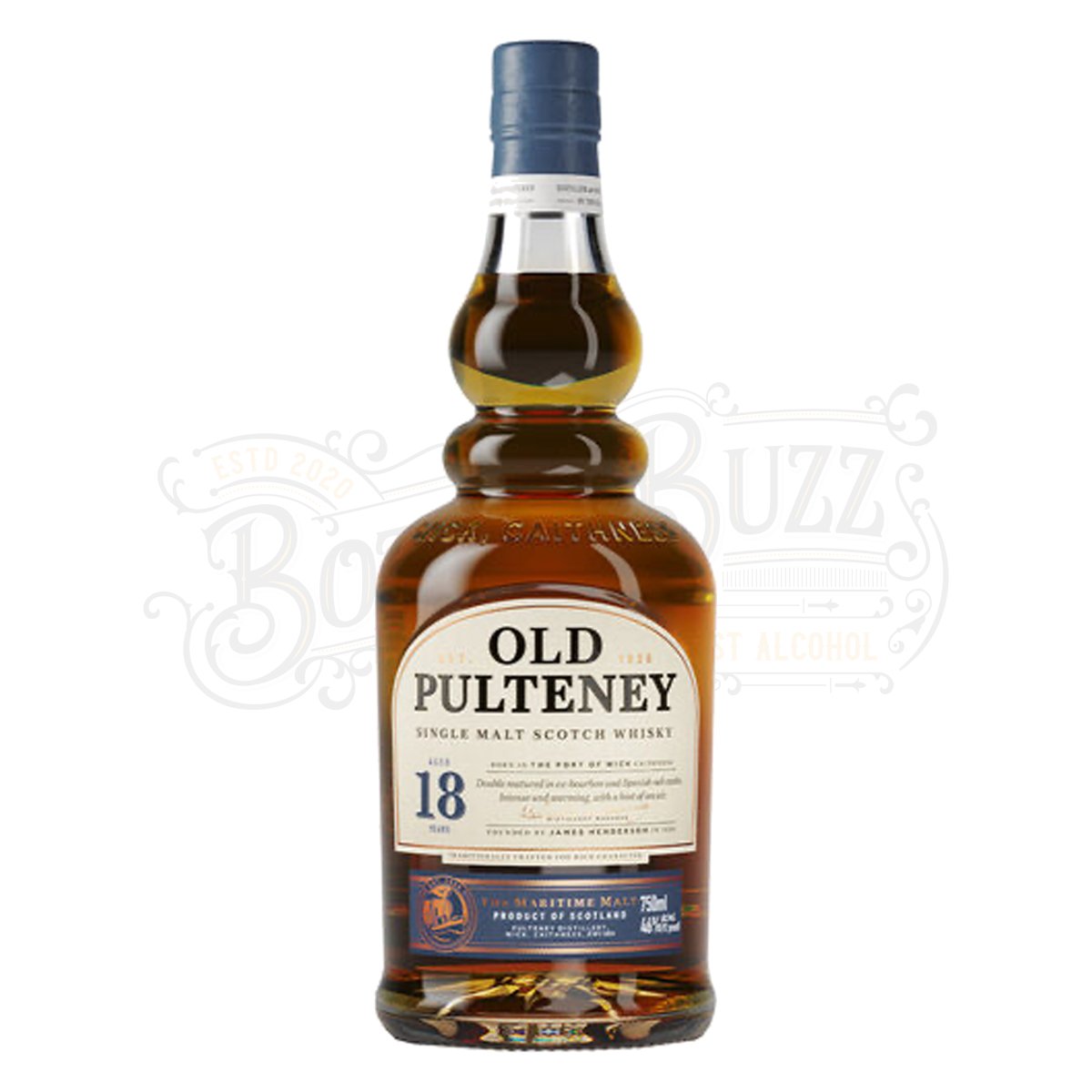 Old Pulteney Single Malt Scotch 18 Yr