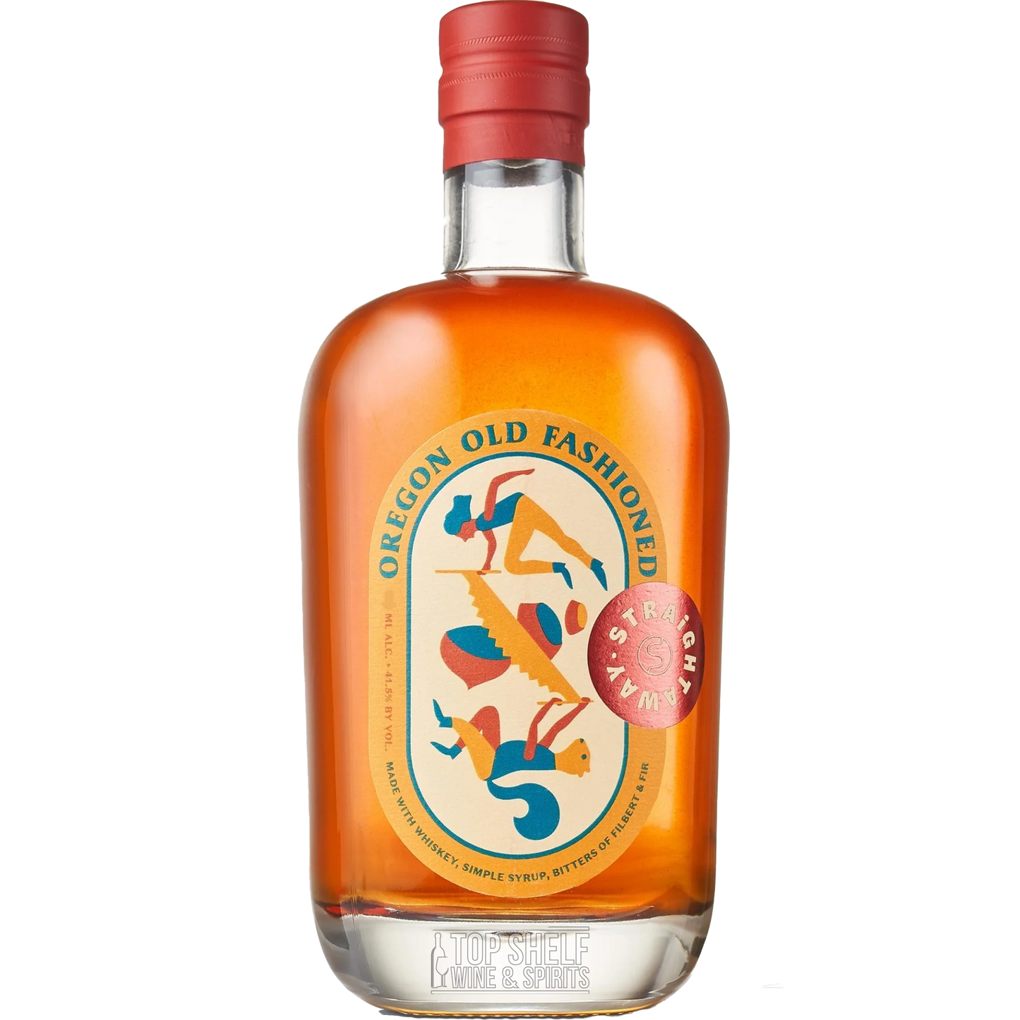 Straightaway Oregon Old Fashioned Rye Whiskey 200ml