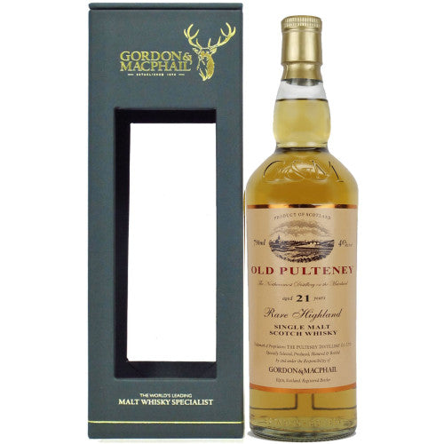 Old Pulteney 21 Year Old Single Malt Scotch Whisky (G&M Bottling)