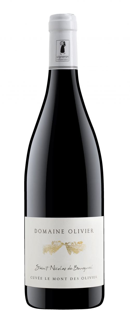 Domaine Olivier Cuvee du Mont des Oliviers 2018  Front Bottle Shot