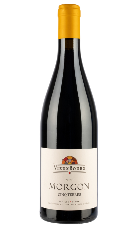 Vieux Bourg Morgon Cing Terres 2020  Front Bottle Shot