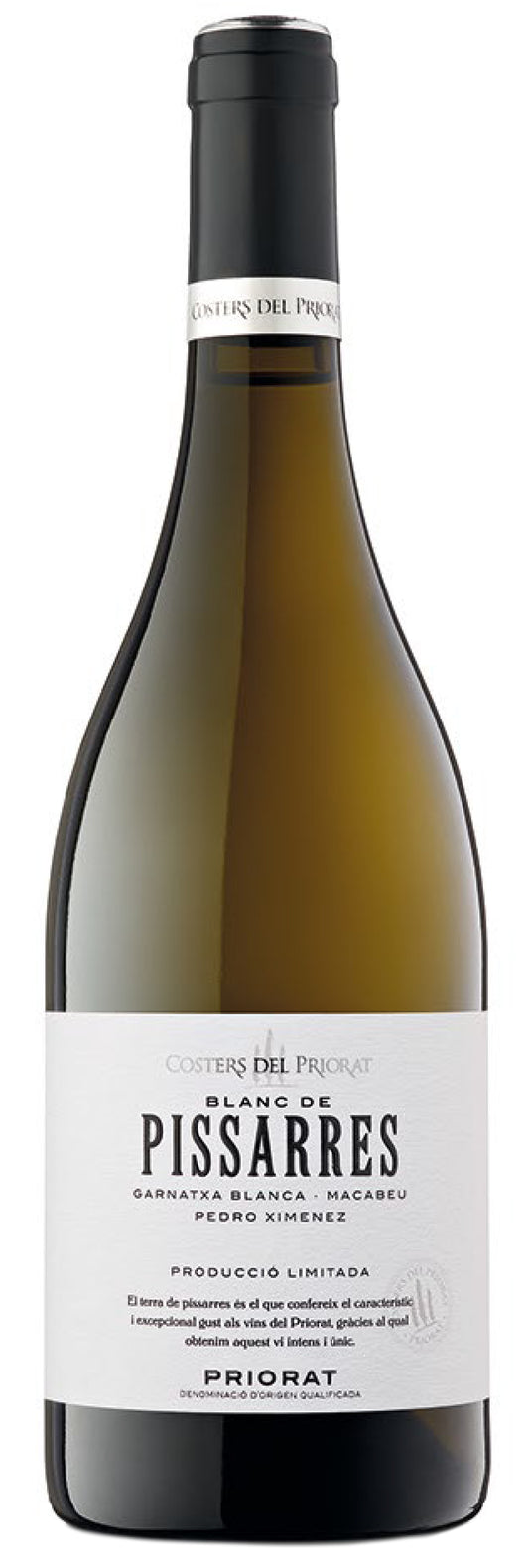 Costers del Priorat Blanc de Pissarres 2021  Front Bottle Shot