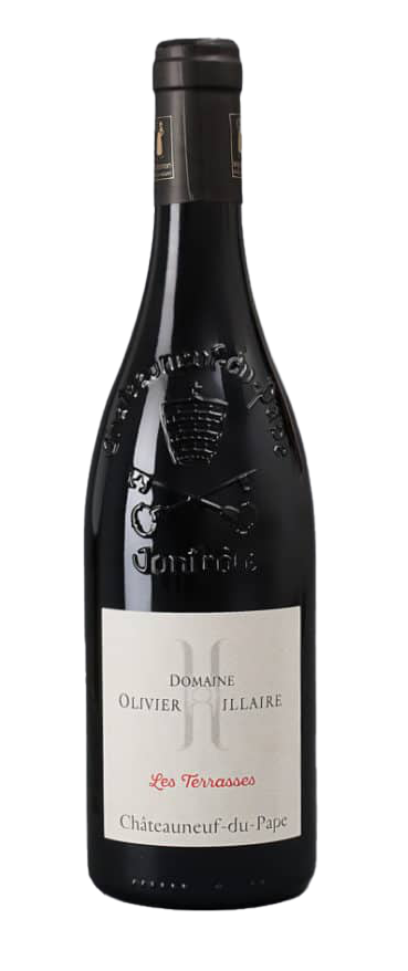 Domaine Olivier Hillaire Chateauneuf-du-Pape Les Terrasses 2018  Front Bottle Shot