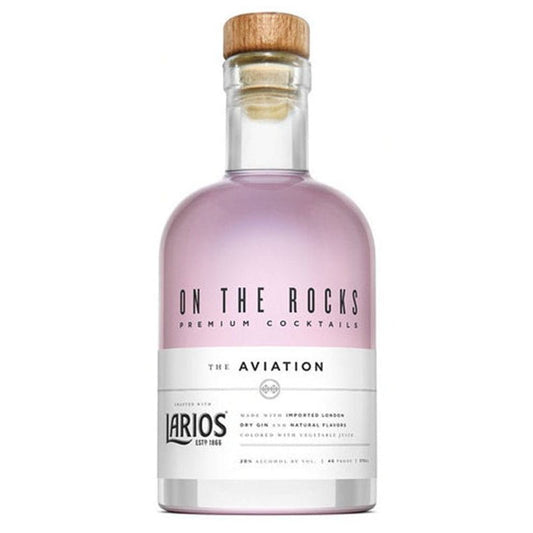 On The Rocks The Aviation Larios Premium Cocktail 375ml