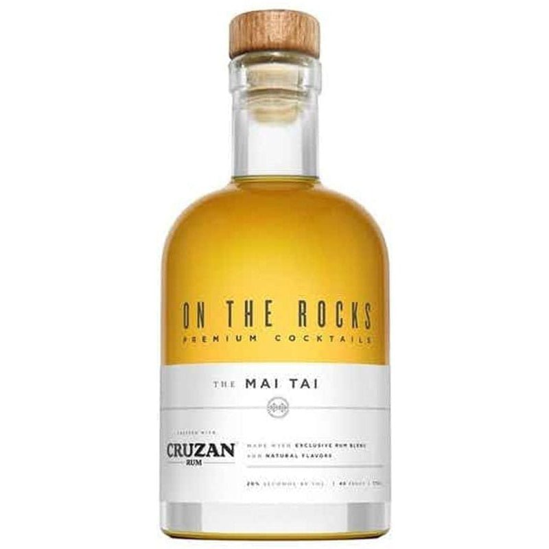 On The Rocks The Mai Tai Cruzan Rum Premium Cocktail 375ml