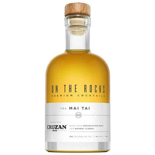 On The Rocks The Mai Tai Cruzan Rum Premium Cocktail 375ml
