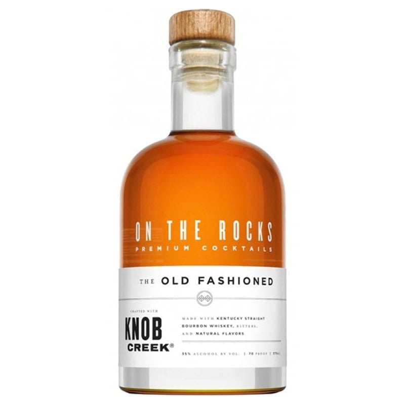 On The Rocks The Old Fashioned Knob Creek Premium Cocktail 375ml