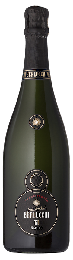 Berlucchi '61 Franciacorta Brut Nature 2015  Front Bottle Shot