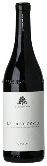 Cantina del Pino Ovello Barbaresco 2018  Front Bottle Shot
