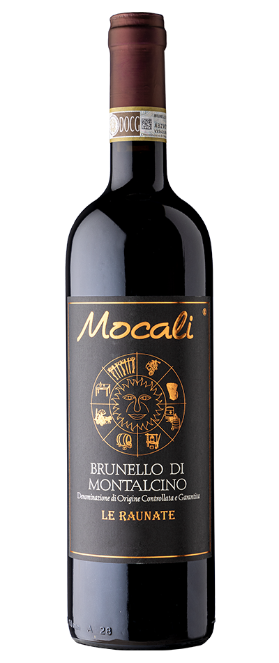Mocali Brunello di Montalcino Le Raunate 2019  Front Bottle Shot