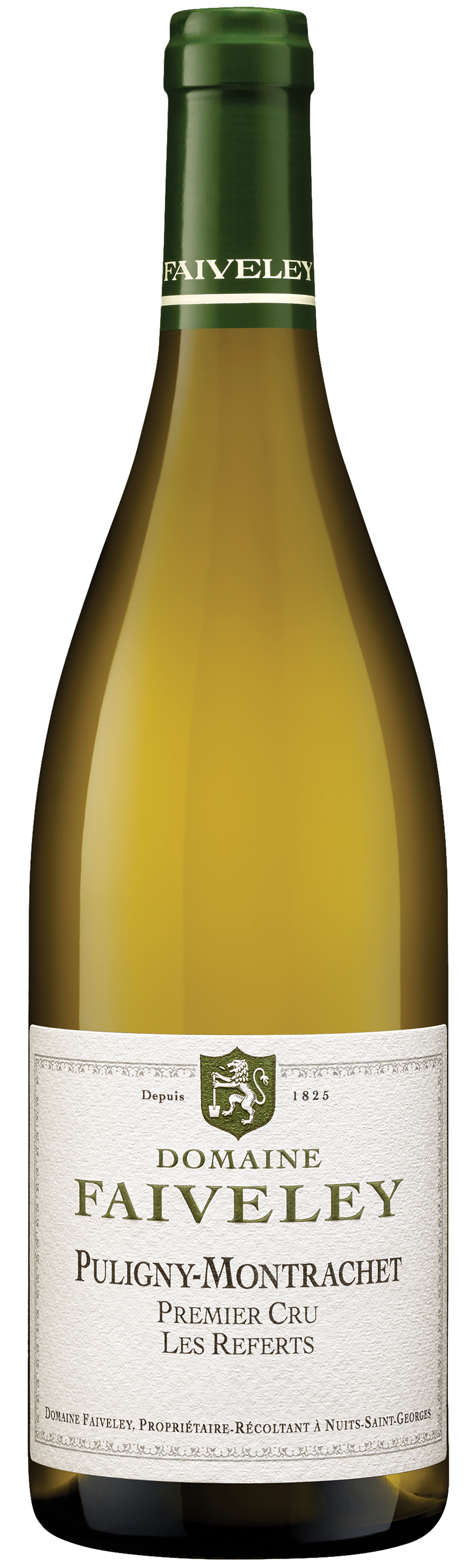 Faiveley Puligny-Montrachet Les Referts Premier Cru 2022  Front Bottle Shot