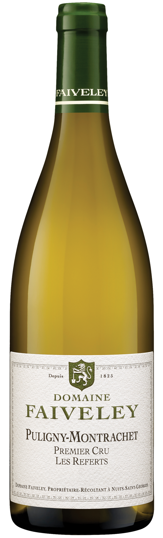 Faiveley Puligny-Montrachet Les Referts Premier Cru 2022  Front Bottle Shot