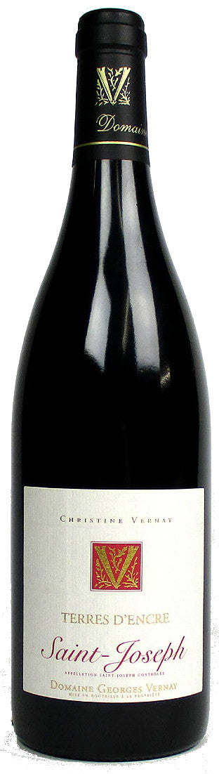 Georges Vernay St Joseph Terres d'Encre 2019  Front Bottle Shot