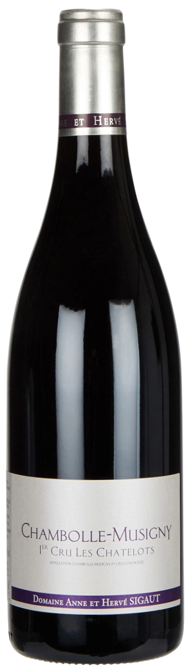 Domaine Sigaut Chambolle-Musigny Les Chatelots Premier Cru 2022  Front Bottle Shot