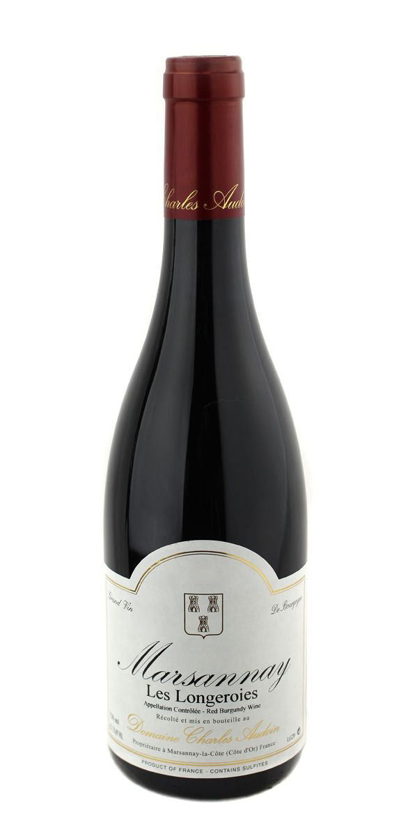 Domaine Charles Audoin Marsannay Les Longeroies 2021  Front Bottle Shot