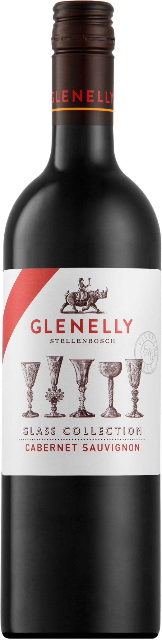 Glenelly Glass Collection Cabernet Sauvignon 2018  Front Bottle Shot