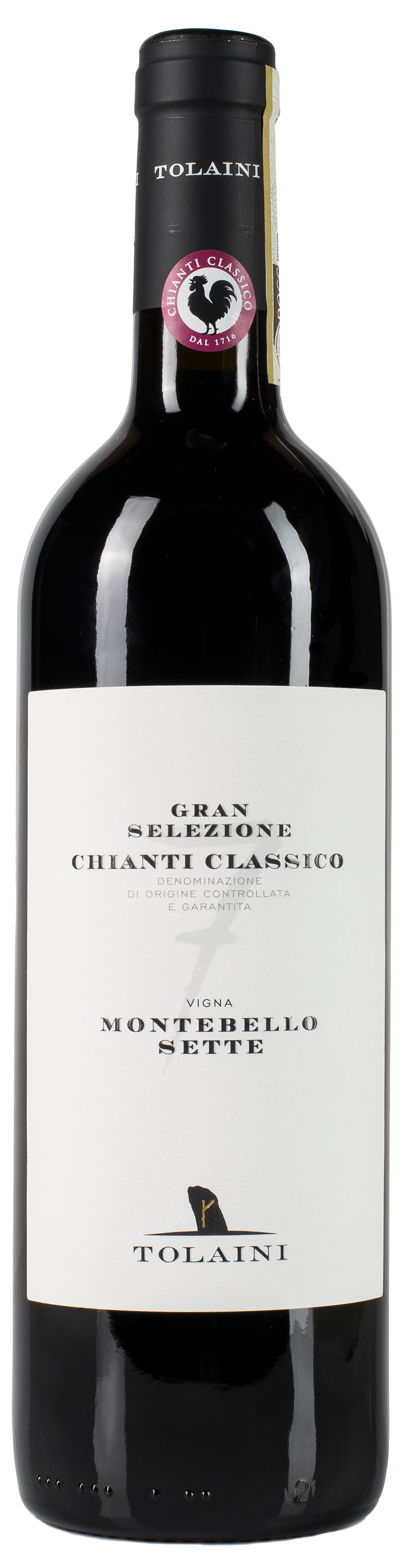 Tolaini Vigna Montebello Sette Chianti Classico Gran Selezione 2020  Front Bottle Shot