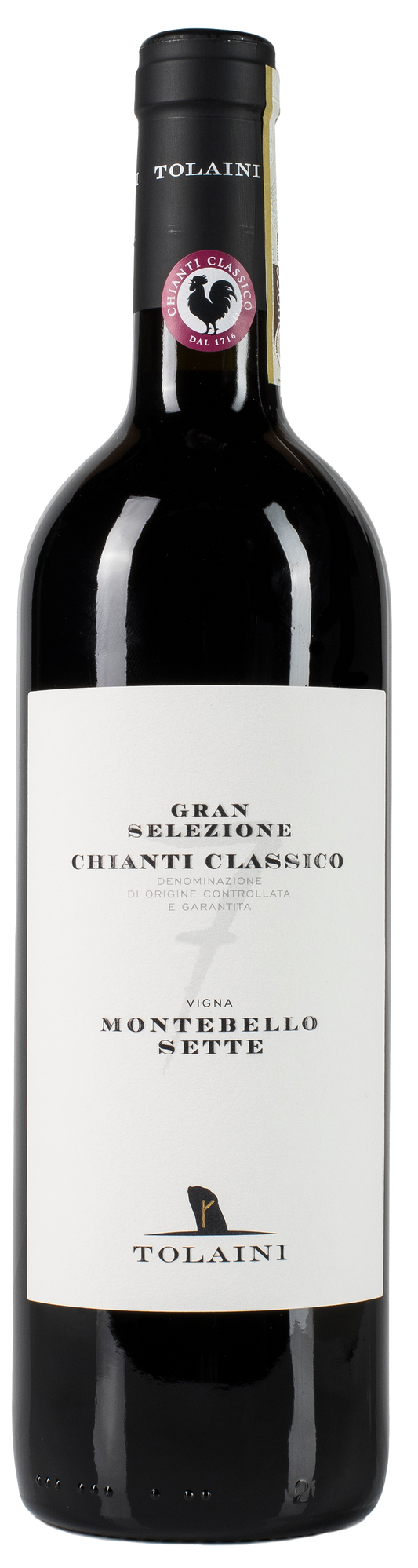 Tolaini Vigna Montebello Sette Chianti Classico Gran Selezione 2020  Front Bottle Shot