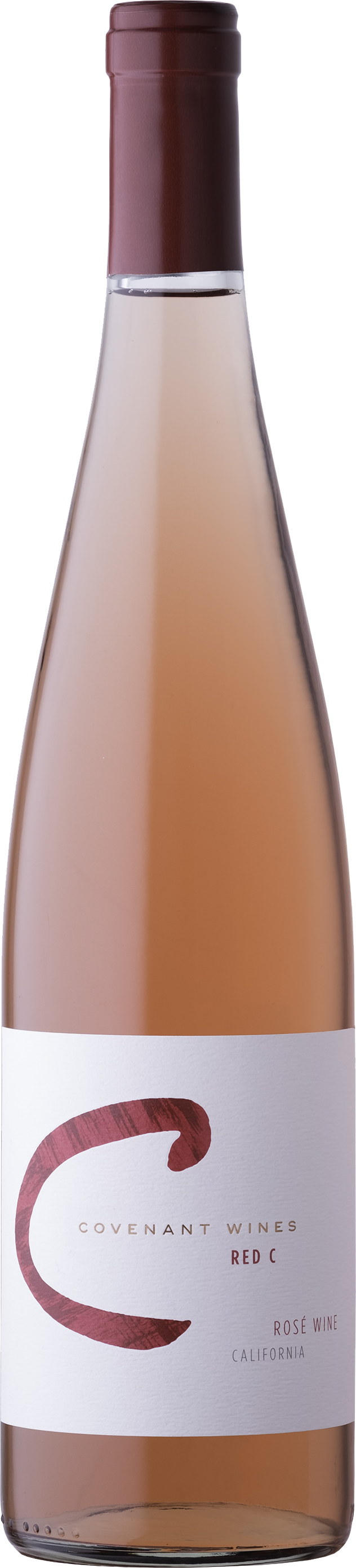 Covenant Red C Rose (OU Kosher) 2022  Front Bottle Shot