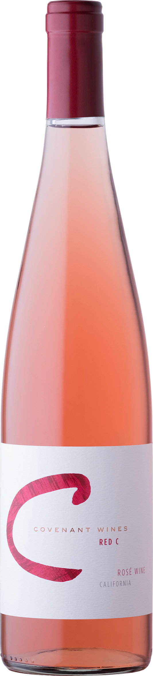 Covenant Red C Rose (OU Kosher) 2022  Front Bottle Shot