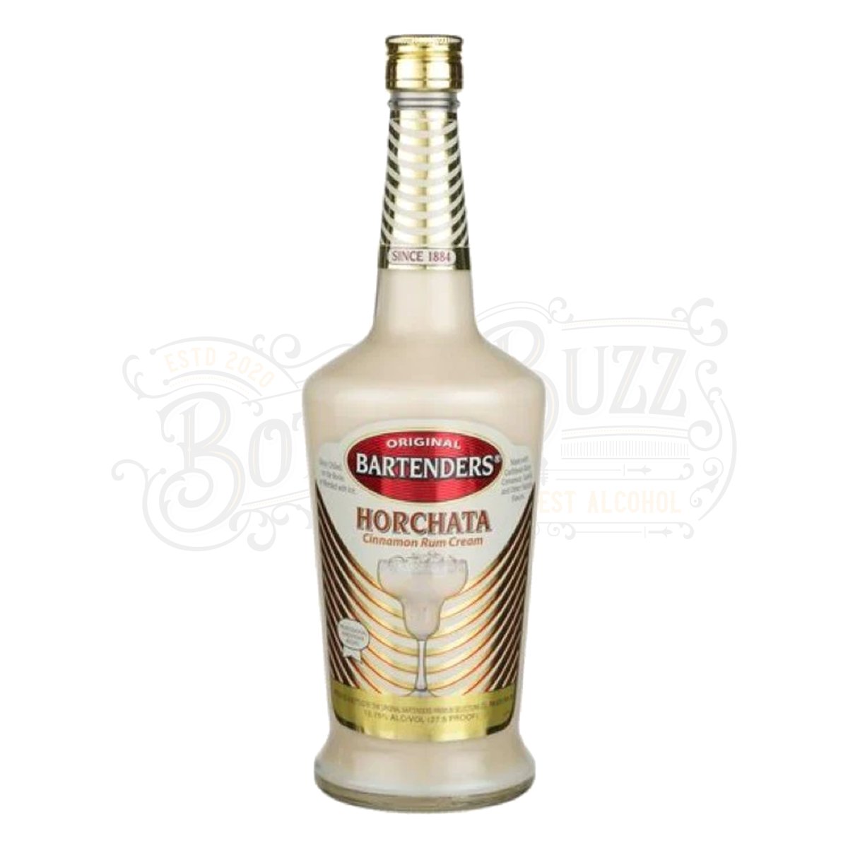 Original Bartenders Cocktails Horchata Cinnamon Rum Cream
