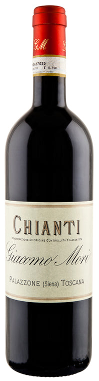 Giacomo Mori Chianti 2020  Front Bottle Shot