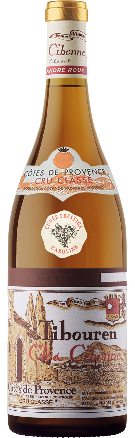 Clos Cibonne Prestige Caroline Rose 2022  Front Bottle Shot