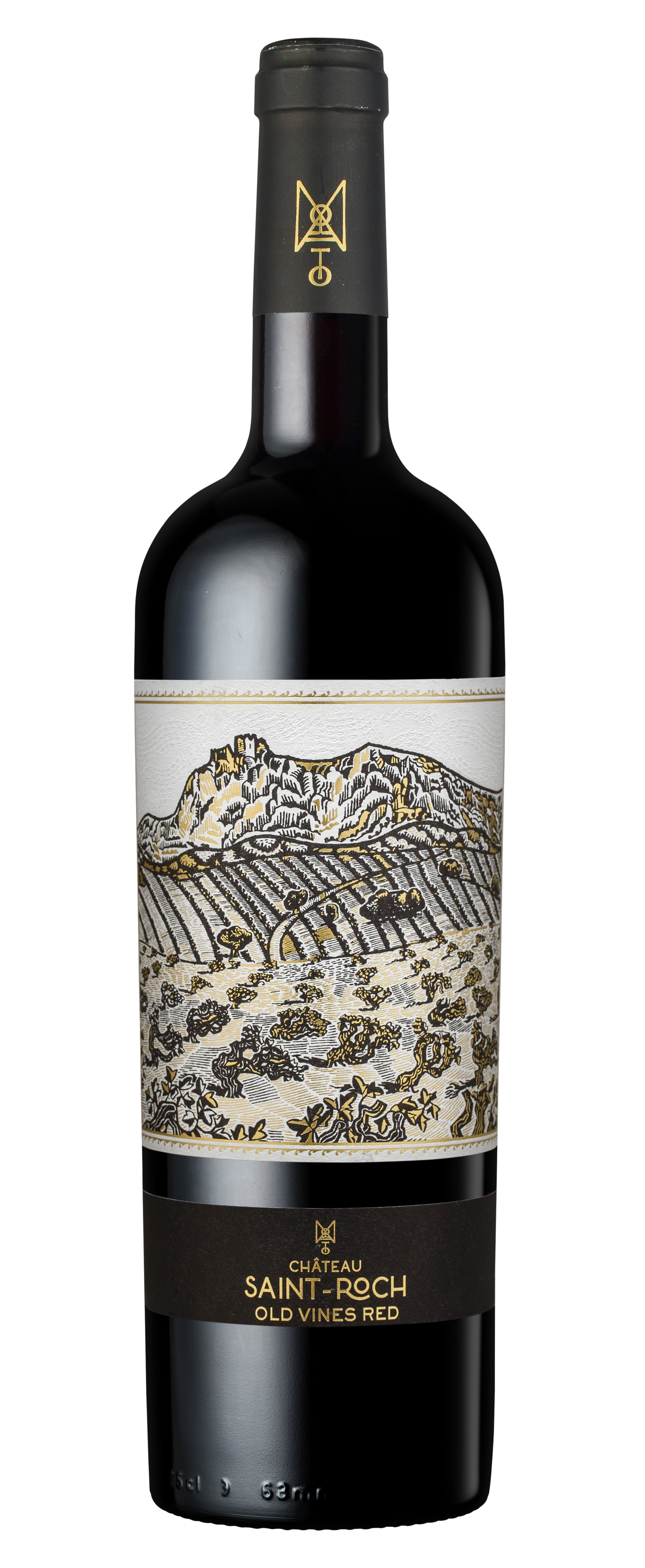 Chateau Saint-Roch Old Vines Red 2020  Front Bottle Shot