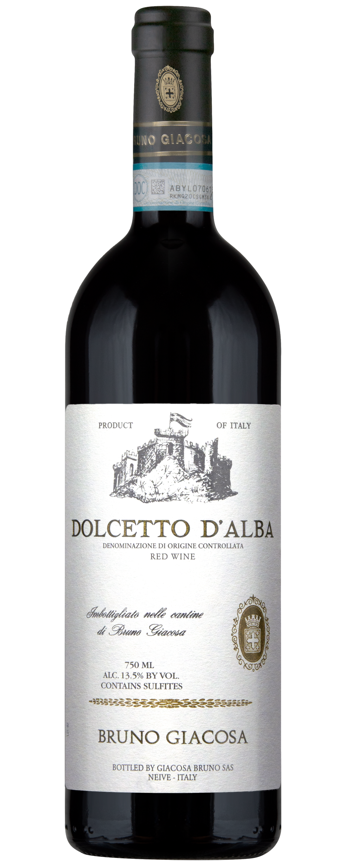 Bruno Giacosa Dolcetto d'Alba 2021  Front Bottle Shot