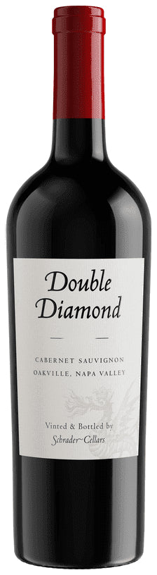 Double Diamond by Schrader Oakville Cabernet Sauvignon 2022  Front Bottle Shot