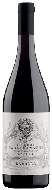 Luigi Einaudi Langhe Barbera 2022  Front Bottle Shot